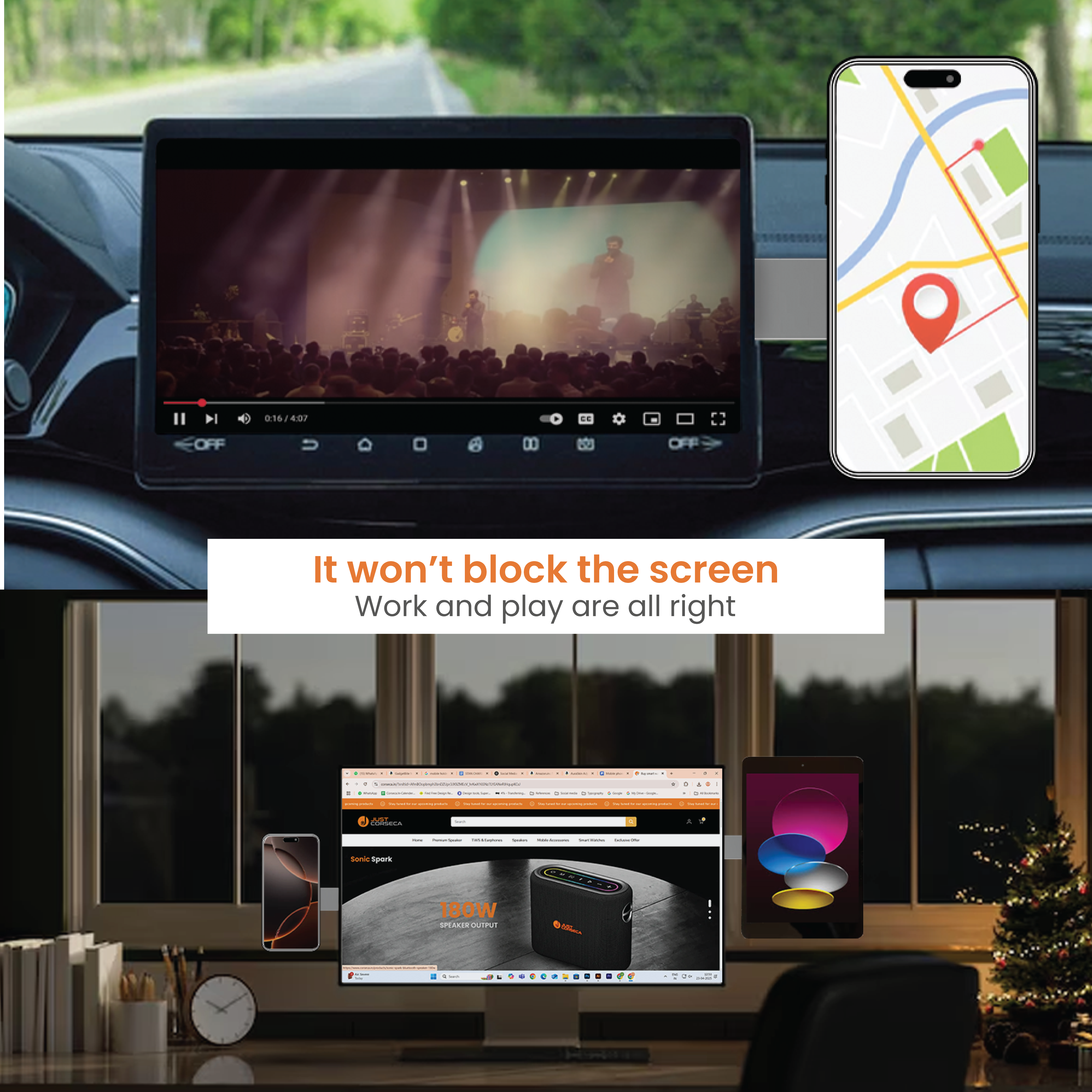 JC Stan Charge MagSafe Wireless Charging Stand